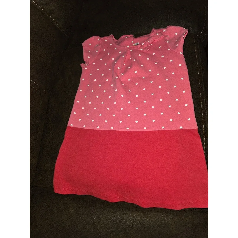 Gymboree fun at heart valentine's day‎ dress size 6 pink red